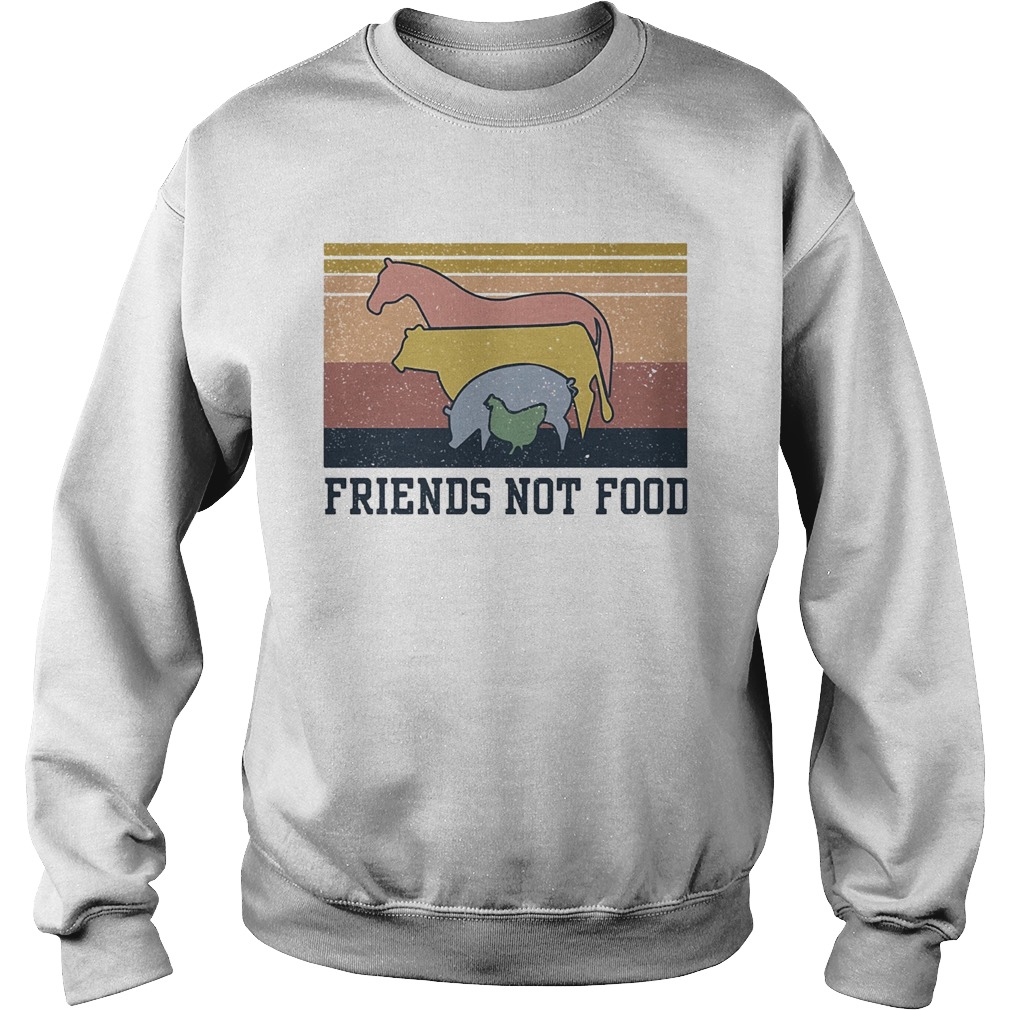 Animal Friends not food vintage shirt - T Shirt Classic