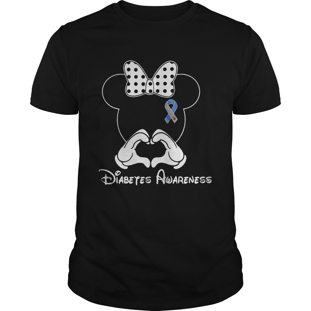 Disney Mickey Mouse Diabeyes awareness shirt