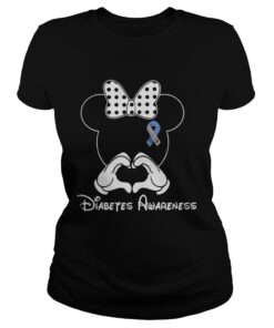 Disney Mickey Mouse Diabeyes awareness shirt
