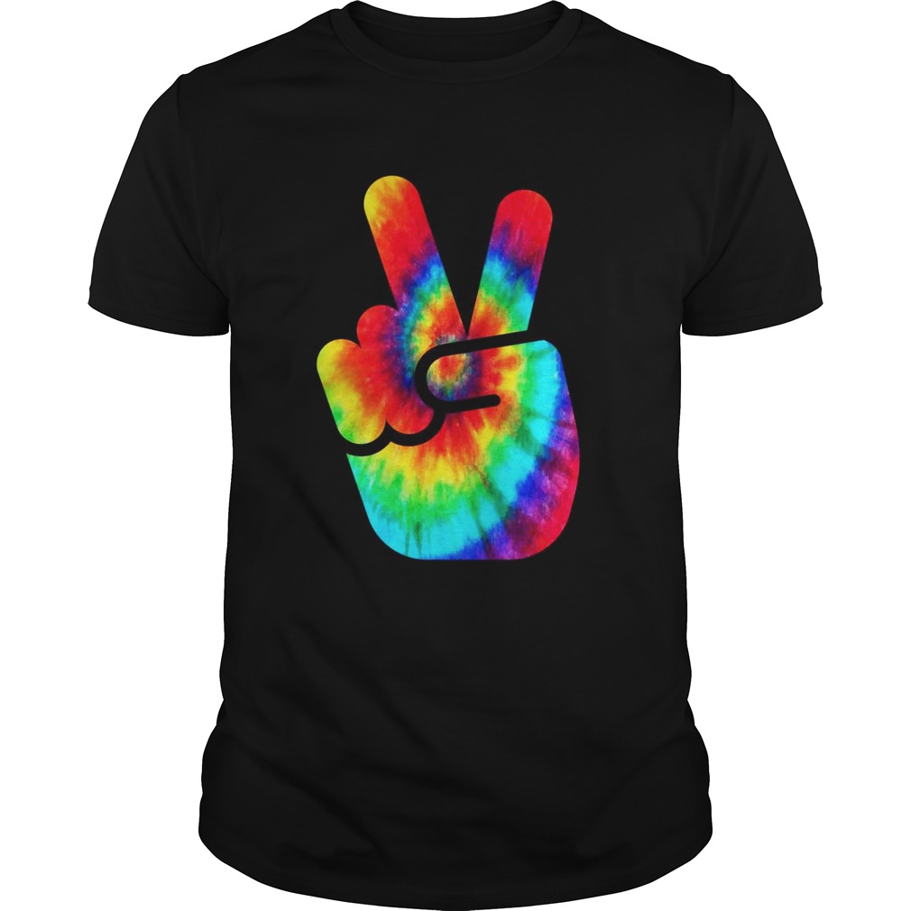 Cool Peace Hand Tie Dye Shirt