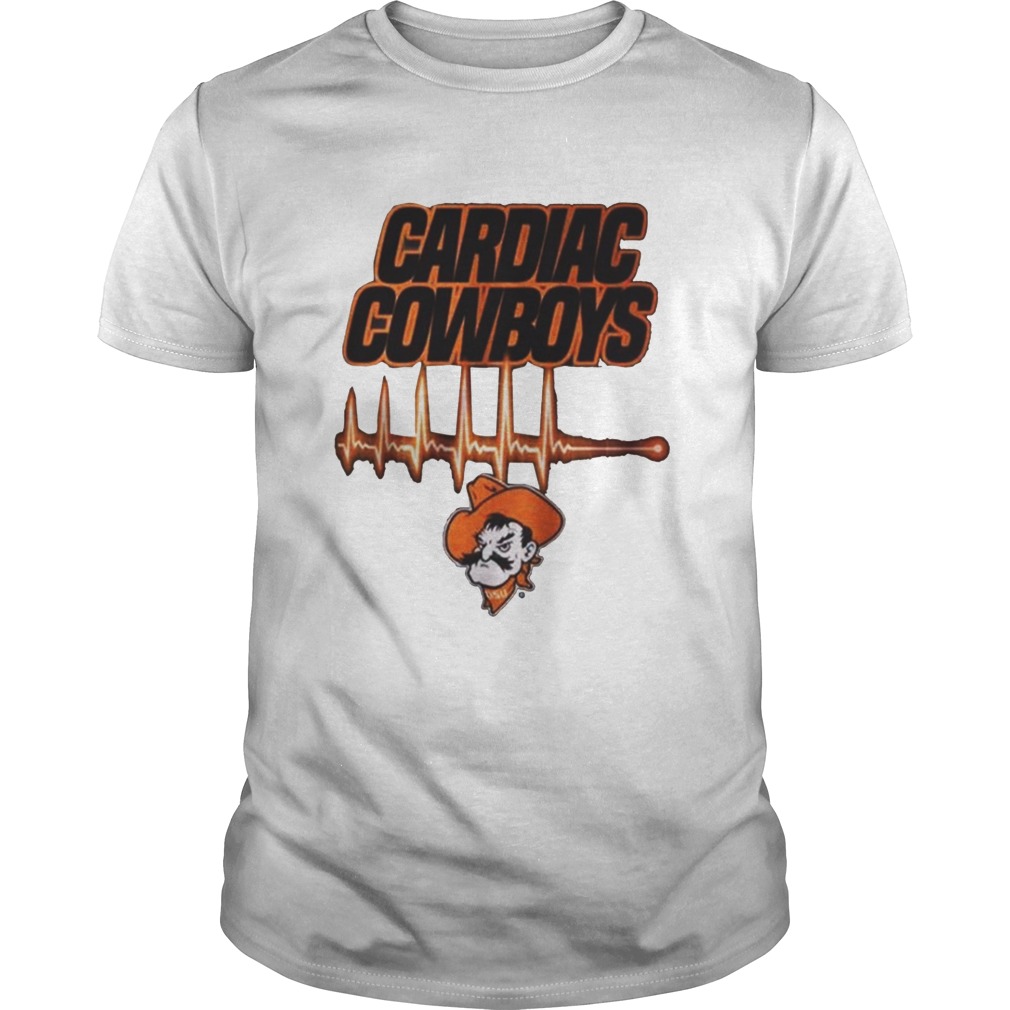 Cardiac cowboys football Heart beats shirt