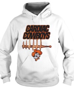 Cardiac cowboys football Heart beats Hoodie