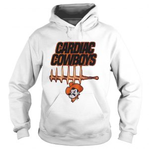 Cardiac cowboys football Heart beats Hoodie
