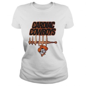 Cardiac cowboys football Heart beats Ladies Tee