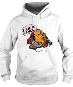 Cat I am a gamer cat plays game Hoodie