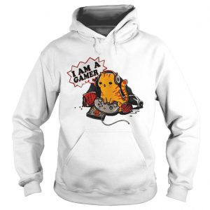 Cat I am a gamer cat plays game Hoodie