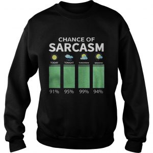 Chance of Sarcasm Forecast Sweatshirt