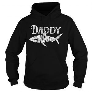 Funny Daddy Shark Family Matching hoodie