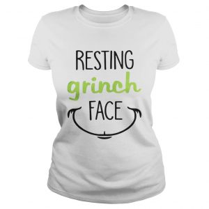 Grinch Bring resting Grinch face Ladies Tee