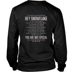  Hey Snowflake LongsLeeve Tee