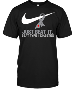Just beat it beat diabetes shirt