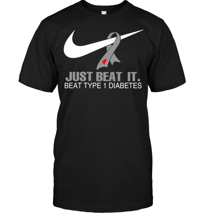 Just beat it beat diabetes shirt