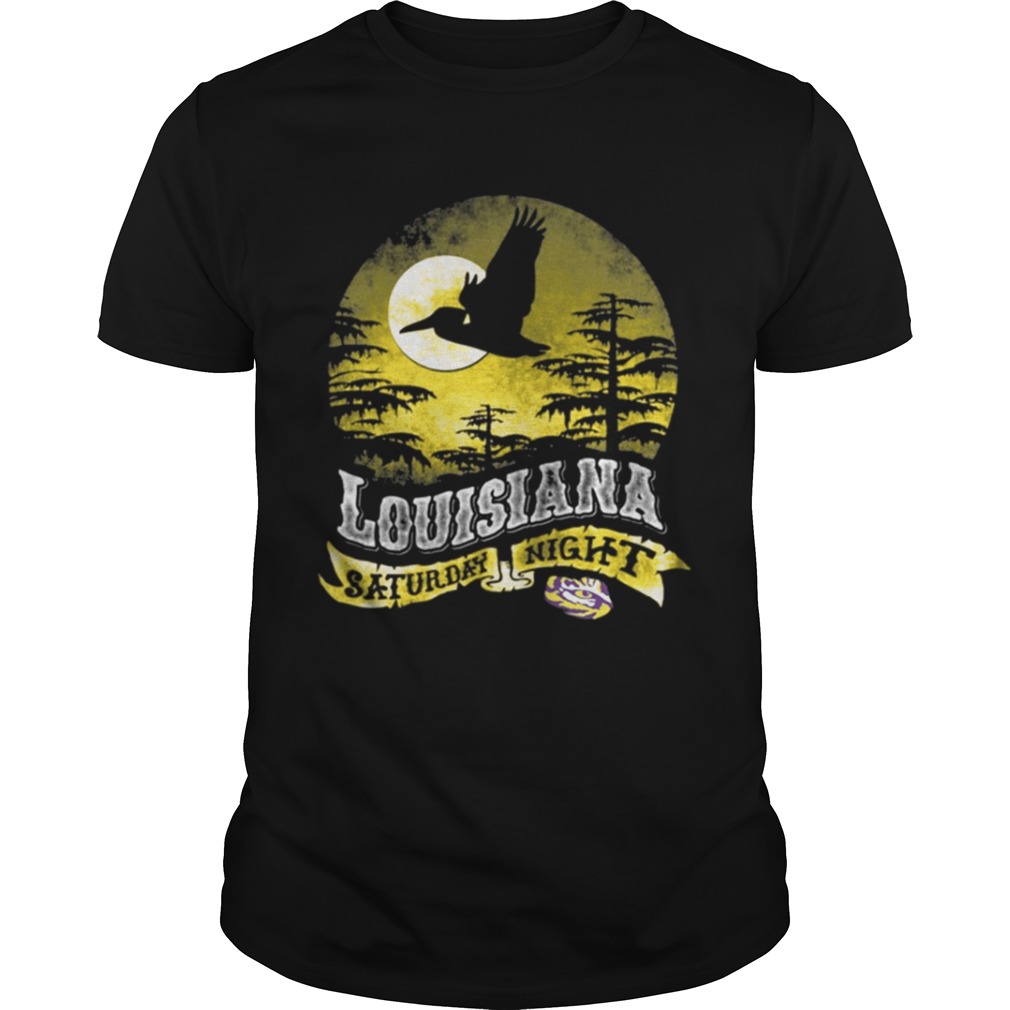Louisiana saturday night LSU Tigers football shirt