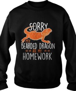My Bearded Dragon Ate My Homework Pogona School SweatShirt