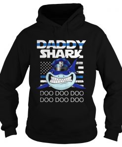 Police Daddy shark doo doo doo doo doo doo doo hoodie