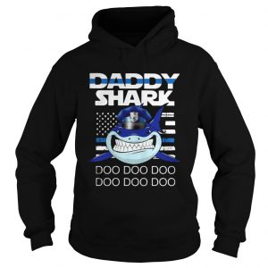 Police Daddy shark doo doo doo doo doo doo doo hoodie