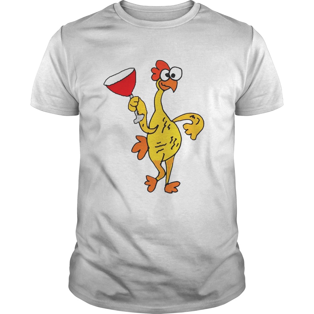 Rubber Chicken Dancing With Red Wine Glass Shirt