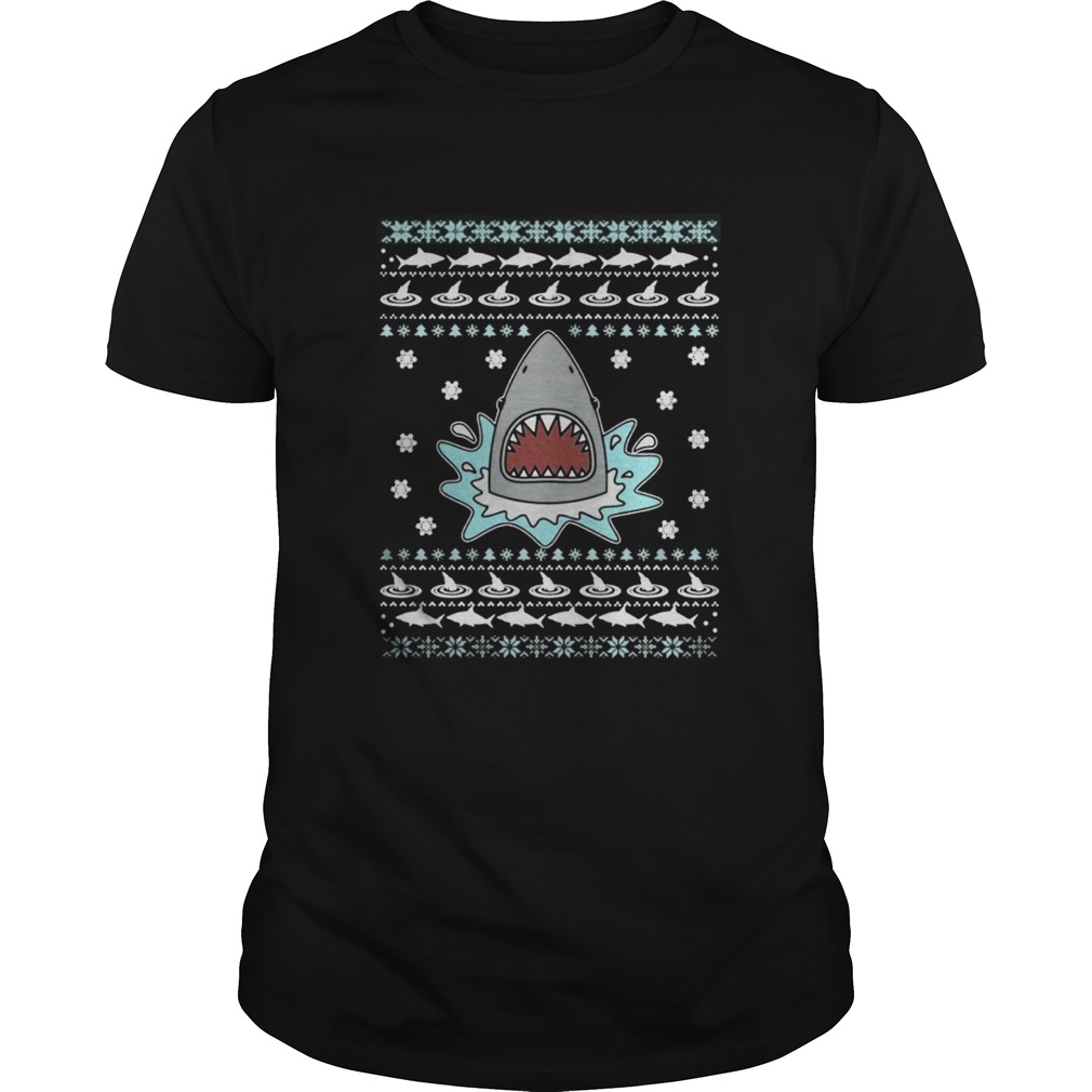  Shark Christmas sweatshir