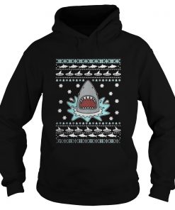  Shark Christmas Hoodie