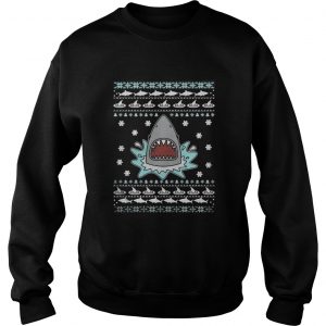  Shark Christmas Sweatshirt