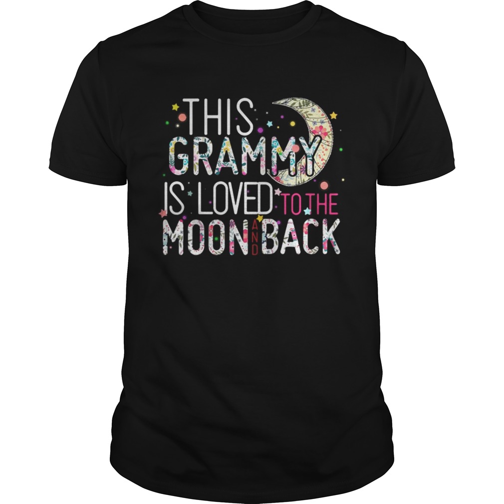  This Grammy is loved to the moon and back shirt