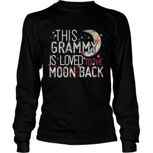  This Grammy is loved to the moon and back LongsLeeve Tee