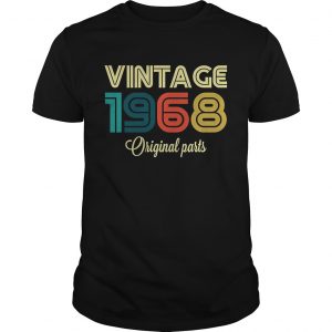 Vintage 1968 Funny Old School 50th Retro Gift Guys