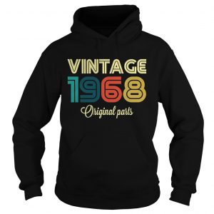Vintage 1968 Funny Old School 50th Retro Gift Hoodie