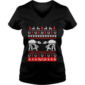 AT AT Walker Christmas Jumper Vneck