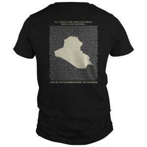 All people are created equal then a few become IRAQ Afghanistan Veterans Guys