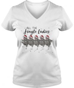 All the Jingle Ladies Chicken Lady Vneck