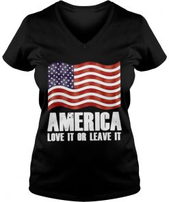 America love it or leave it Vneck