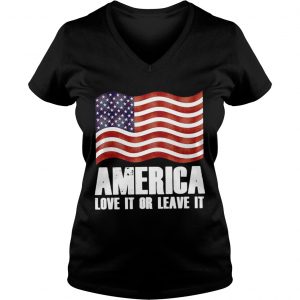 America love it or leave it Vneck