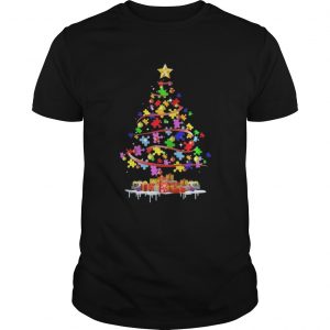 Autism Awareness Christmas Tree Guys