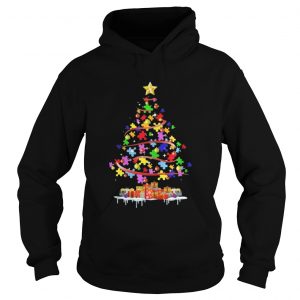 Autism Awareness Christmas Tree Hoodie