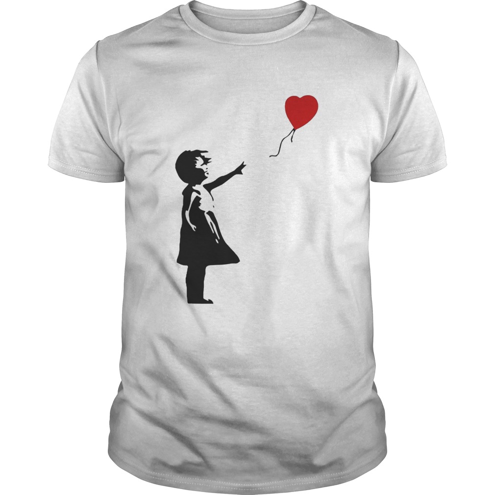 Banksy Girl With Balloon Shirt