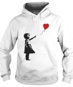 Banksy Girl With Balloon hoodie