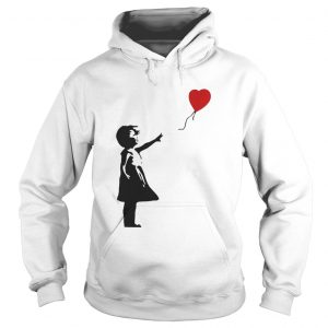 Banksy Girl With Balloon hoodie