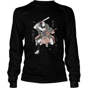 Baseball Samurai Longsleeve Tee