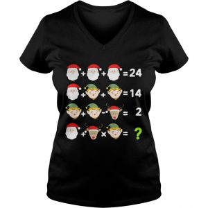 Bedmas Math Equation Math Teacher Christmas Vneck