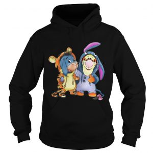 Best friends trade costumes Tigger and Eeyore Hoodie
