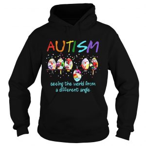 Bird Autism Seeing The World From A Different Angle Hoodie