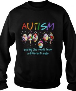 Bird Autism Seeing The World From A Different Angle Sweatshirt