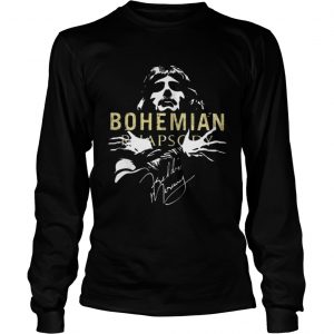 Bohemian Rhapsody Freddie Mercury Longsleeve Tee