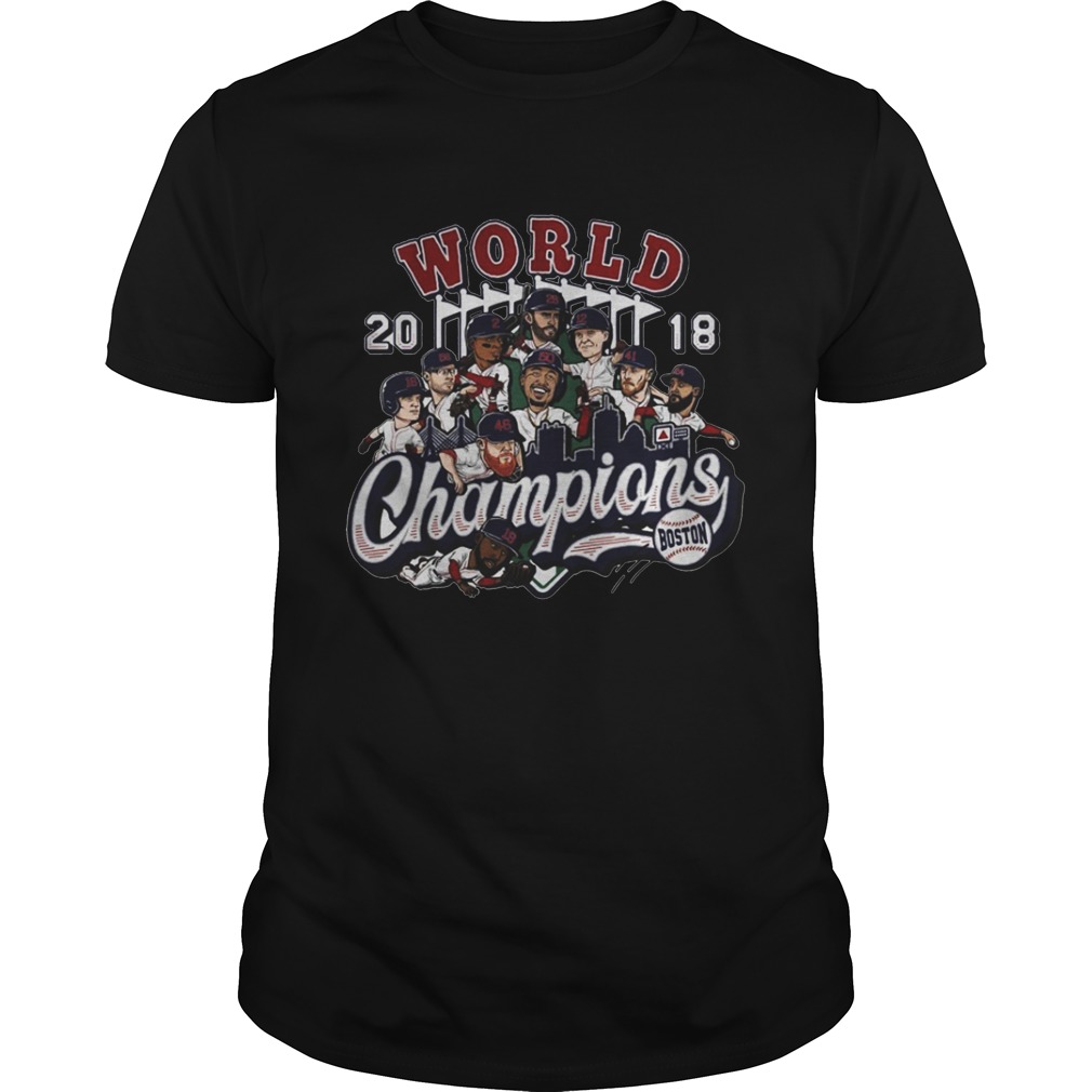 Boston 2018 world champions shirt