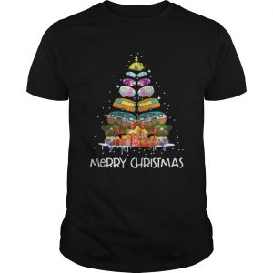 Campervan Camping Car Merry Christmas Unisex Tee