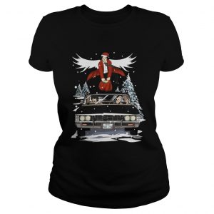 Castiel Dean Winchester Chevrolet Impala Crowley supernatural Ladies Tee