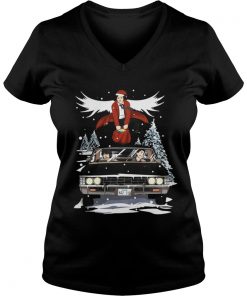 Castiel Dean Winchester Chevrolet Impala Crowley supernatural Vneck