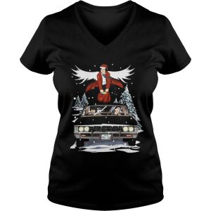 Castiel Dean Winchester Chevrolet Impala Crowley supernatural Vneck