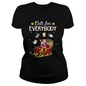 Cats For Everybody Santa’s Gift Christmas Sweat Ladies Tee